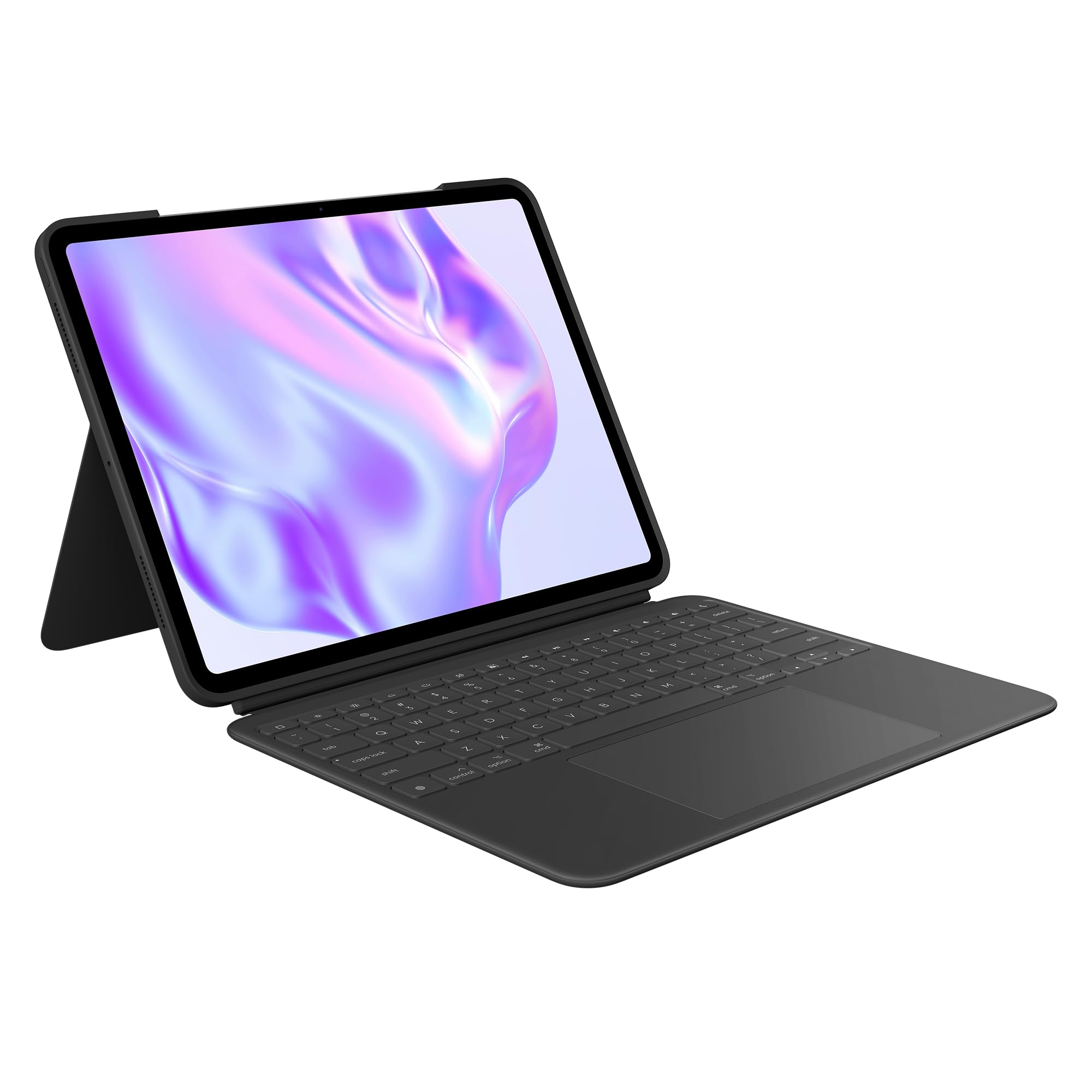 Logitech Combo Touch iPad Pro 13 Inch M4 & M5 Keyboard - Midnight Black | Detach
