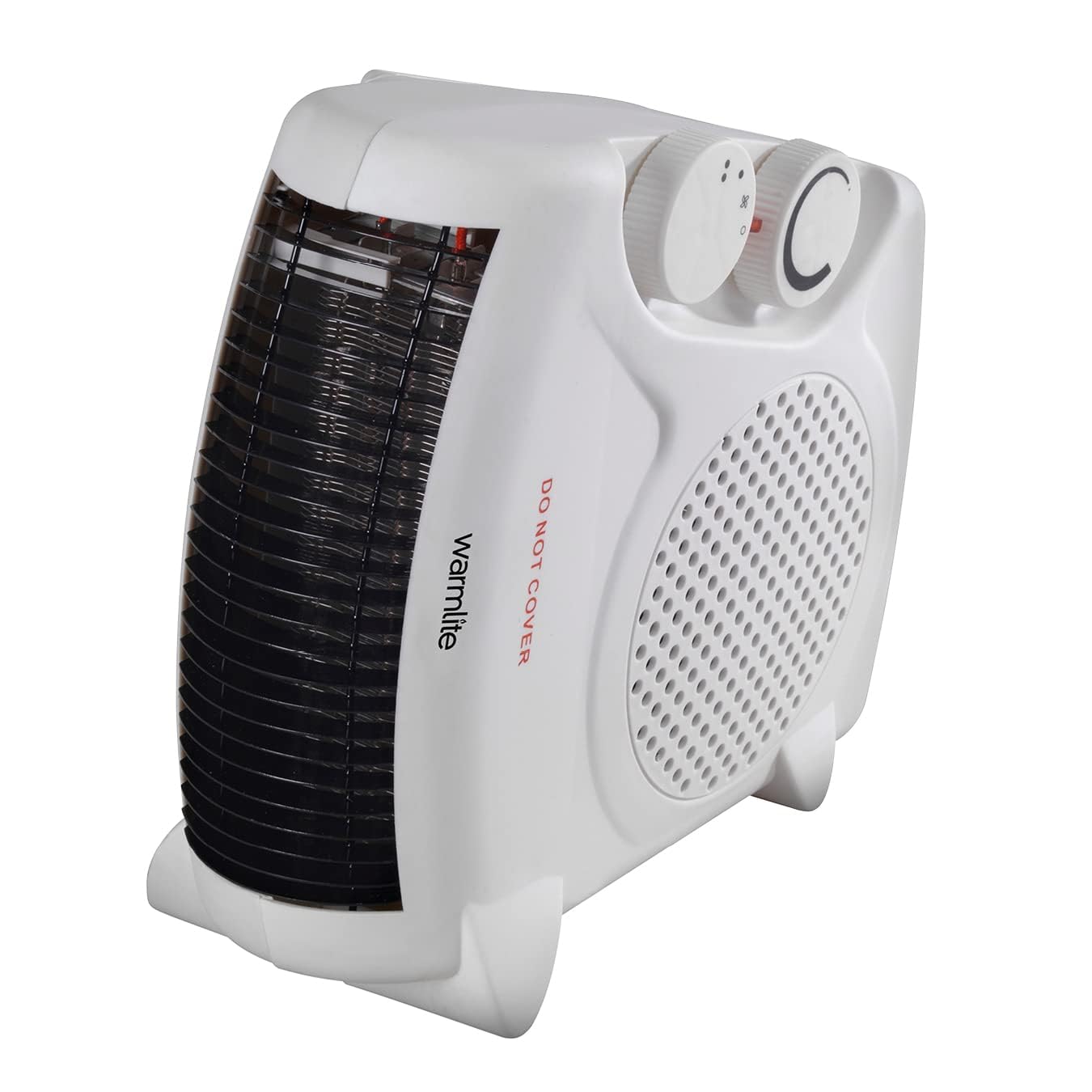 Warmlite Thermo Fan Heater with 2 Heat Settings and Overheat Protection, 2000W, 
