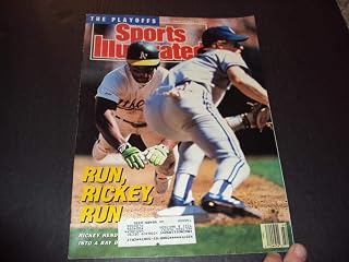 Sports Illustrated Oct 16 1989 Ricky Henderson World Series