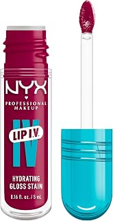 NYX Professional Makeup, LIP IV Hydrating Gloss Serum Lip Gloss 19 Magenta Mist