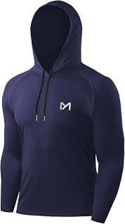 MEETYOO Tee-Shirt Manches Longues Homme Running Fitness Sport Gym Baselayer Training