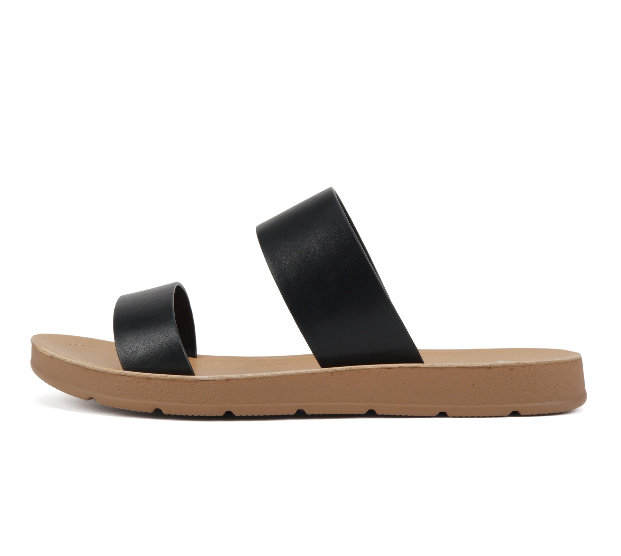 Soda Scarpe Donna Infradito Sandali da spiaggia piatti Scivoli Doppie Cinghie Oc