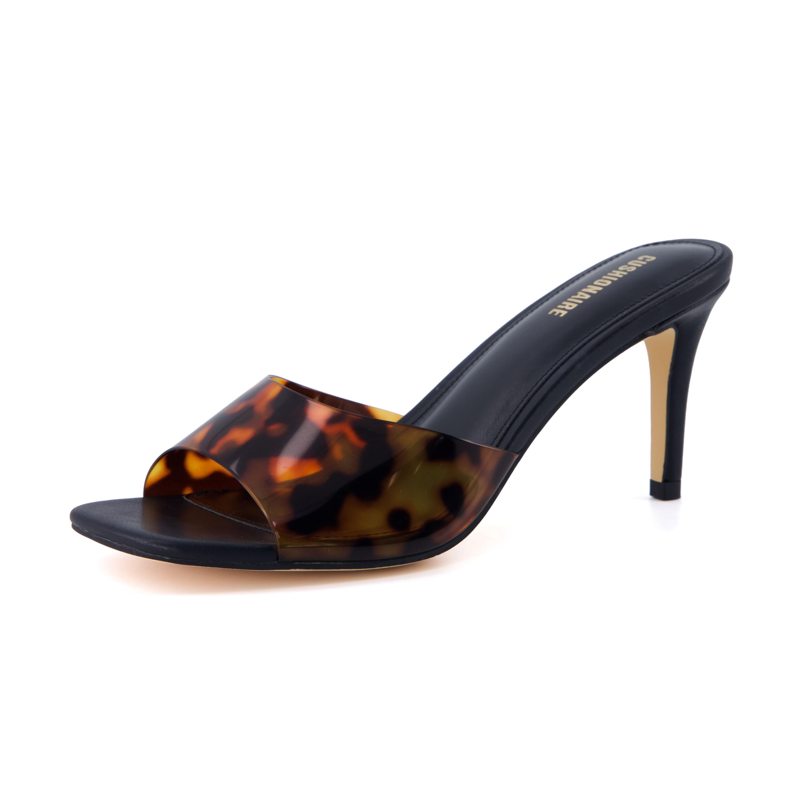CUSHIONAIRE Evie One Band Women's Dress Sandal + Memory Foam & Wide Width Availa