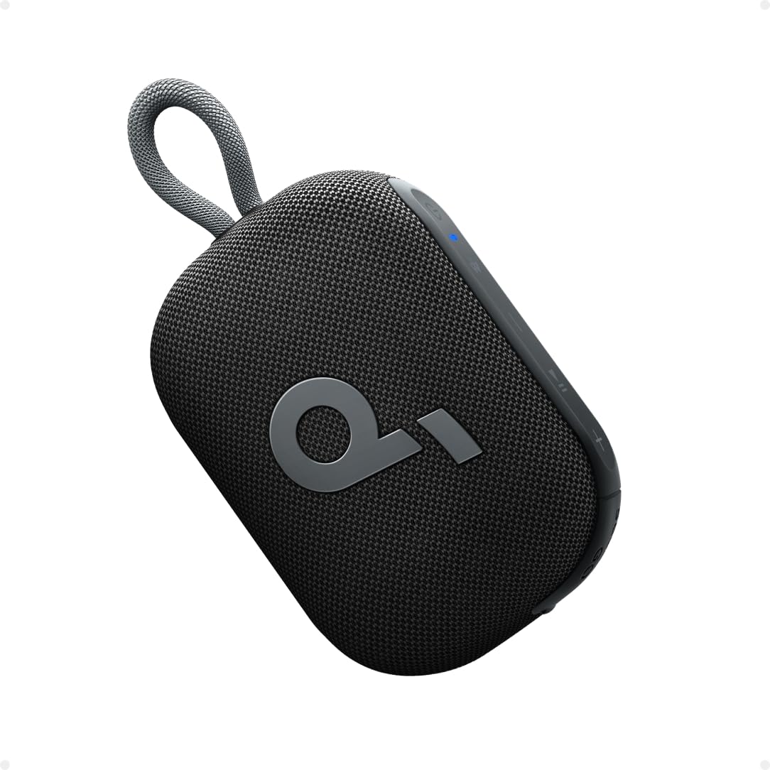 Soundcore Select 4 Go Bluetooth Speaker by Anker, Mini Portable Shower Speaker, 