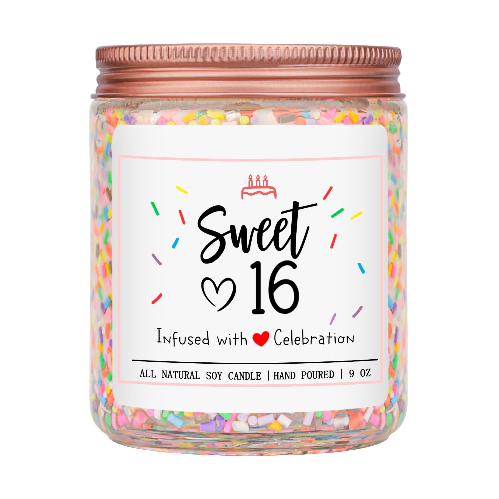 Homsolver 16th Birthday Gifts for Girls, Vanilla Cream Scent Best Ideas Birthday