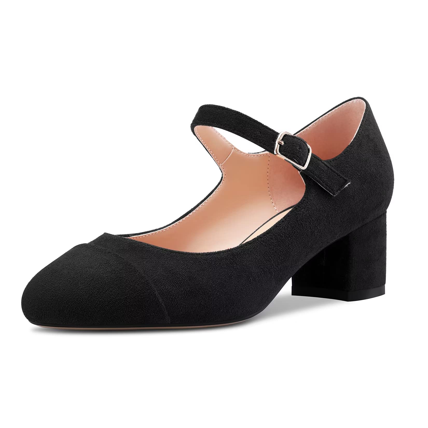 Castamere Women's Chunky Mid Width Round Heel Pointed Mary Jane Pumps Wedding Of