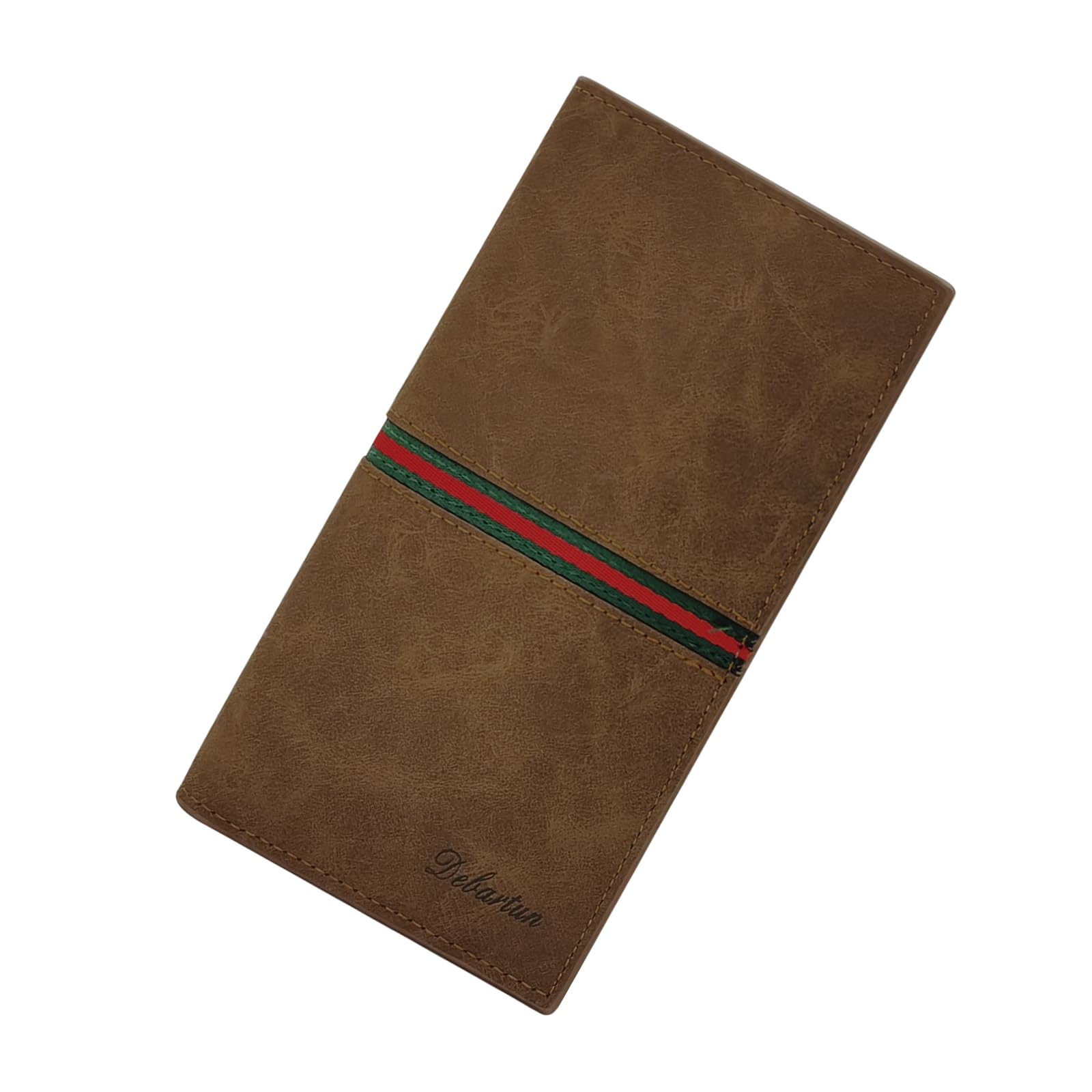 Men Wallet, PU Material Slim Wallets for Men, Bi-fold Card Wallet with Multiple 