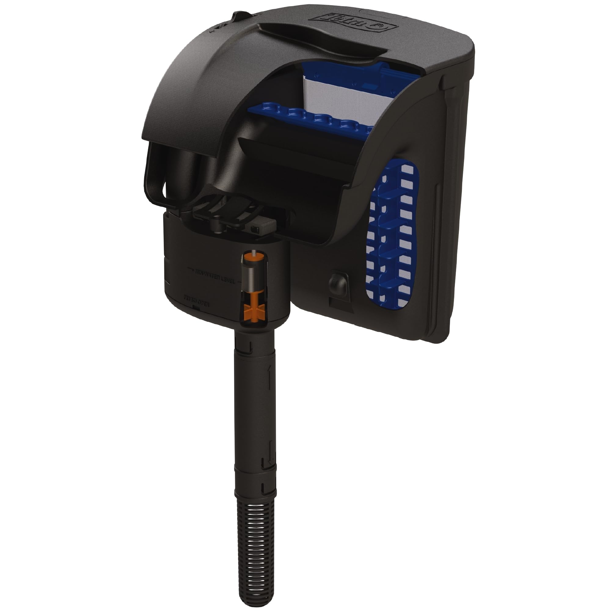 Tetra Whisper IQ 130 GPH Power Filter For Aquariums | For Fish Tanks Up To 20 Ga