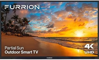 Furrion FDUP50Y1A 50 inch Class Aurora Partial-Sun Outdoor 4K LED Smart TV - Recertified