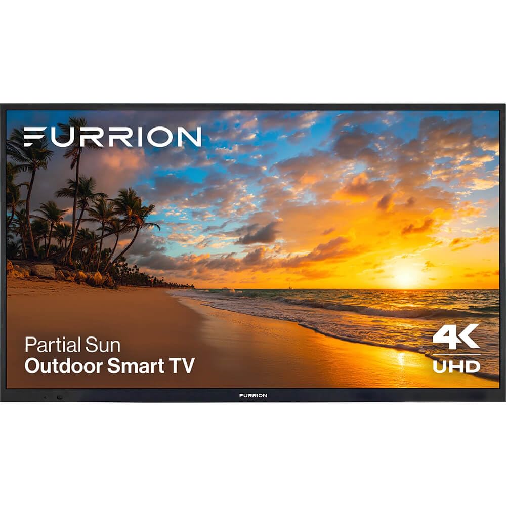 Furrion FDUP50Y1A 50 inch Class Aurora Partial-Sun Outdoor 4K LED Smart TV - Rec