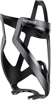 Lamicall Bike Water Bottle Holder - Lightweight & Sturdy Bike Cup Holder, Bicycle Drink Cage, Cycling Bike Water Bottle Cage with Screw Tool, for 2.75-3.94" Diameter Bottles