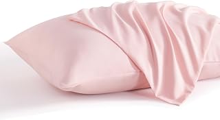 NTBAY King Pillow Cases Set of 2, 2 Pack Brushed Microfiber 20x36 Pillow Cases, Soft, Wrinkle, Fade, Stain Resistant Blush Pink Pillow Cases with Envelope Closure, 20x36 Inches, Blush Pink