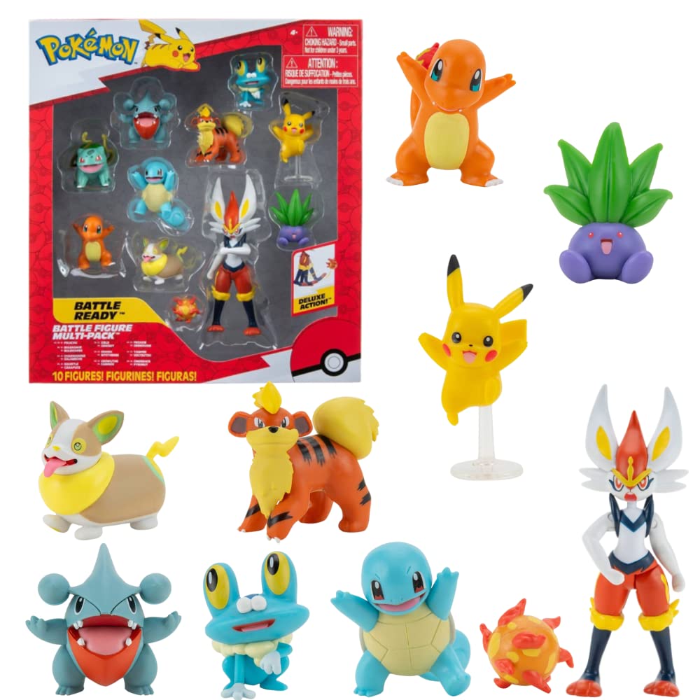 Pokemon Proxy Battle Figure 10 Pack (PKW2855)