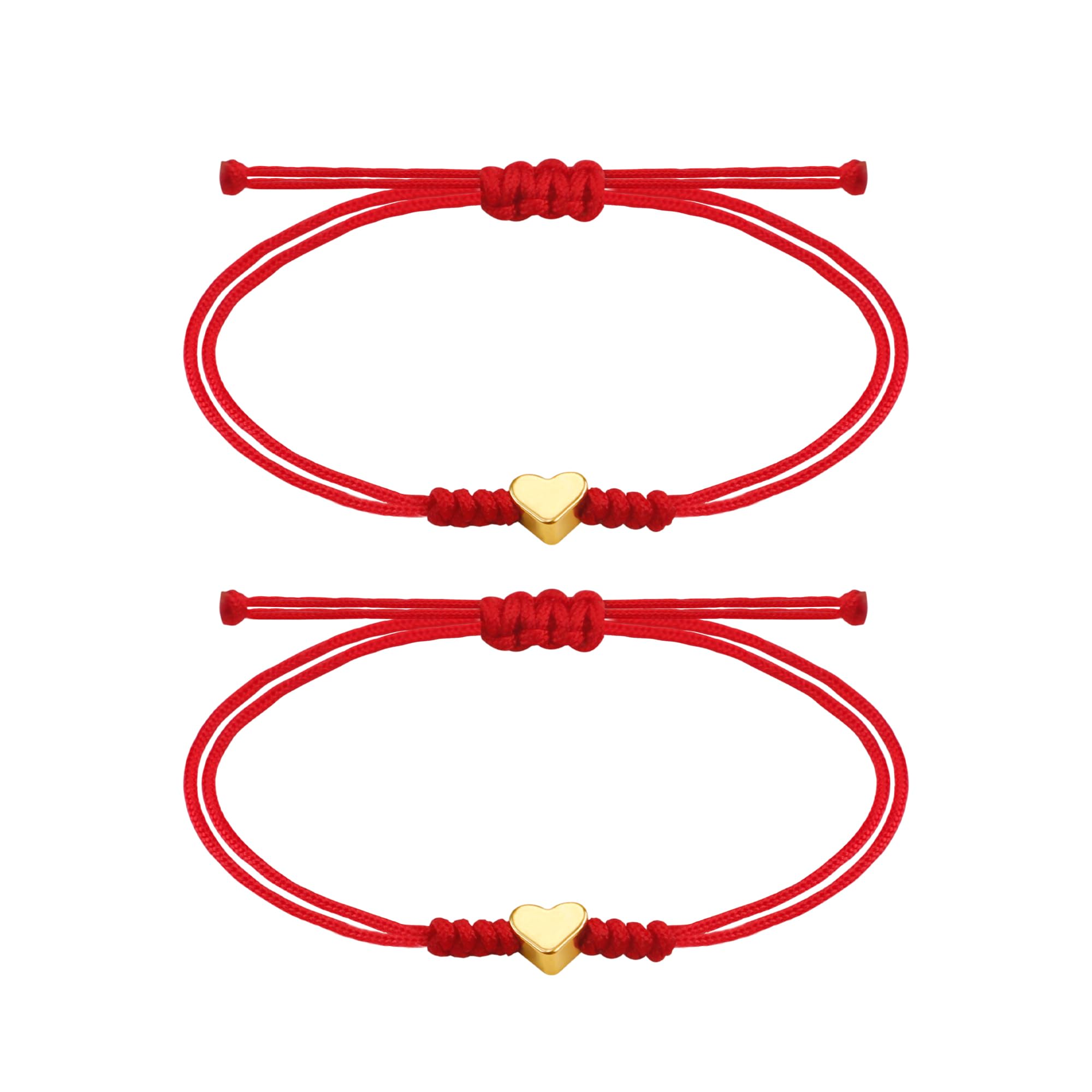 PEALICIOUS Red String Bracelet Rakhi for Brother, Father Daughter Bracelet