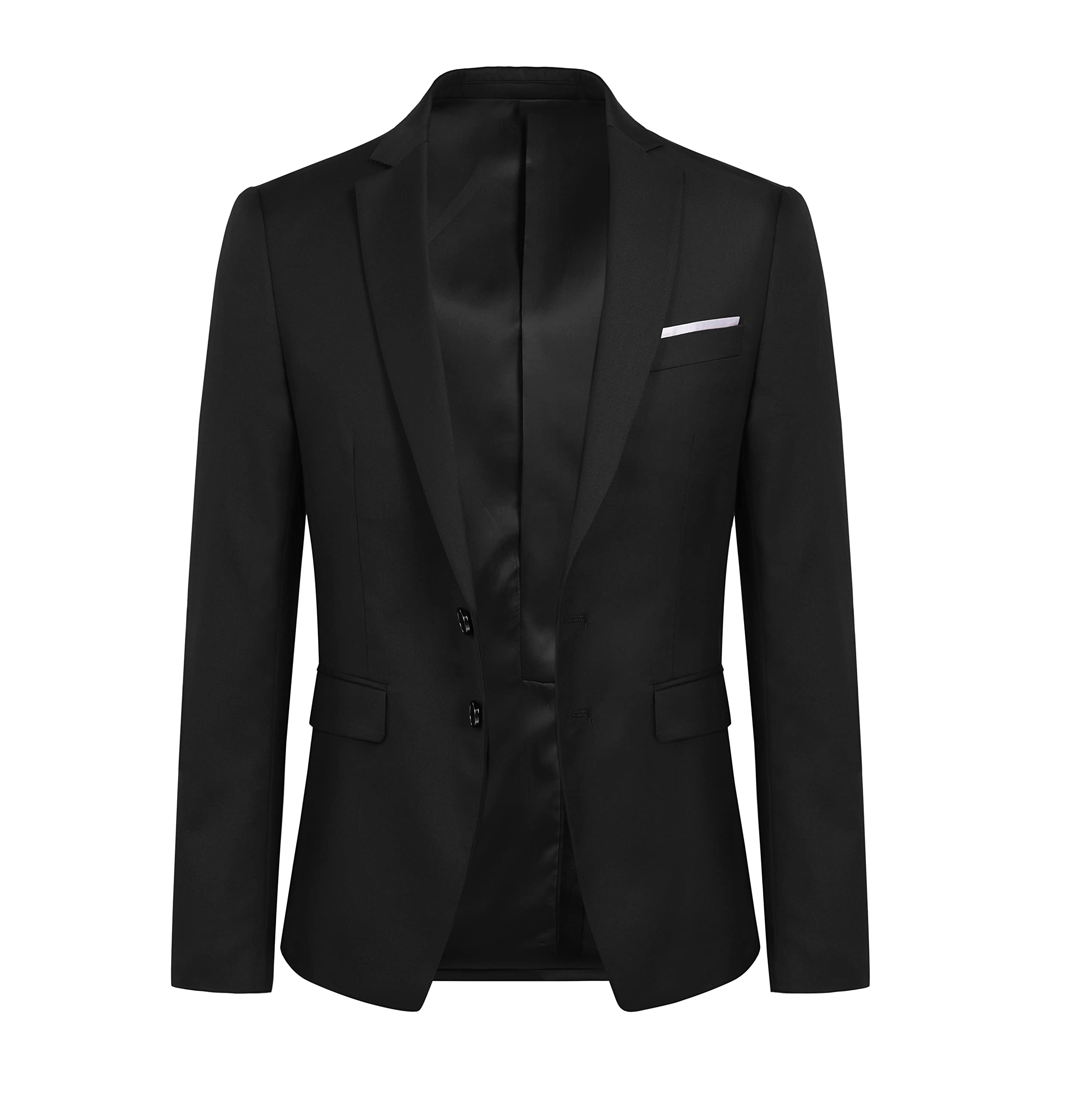 YOUTHUP Men's Blazers Slim Fit Elegant American Formal Suit Jacket for Men
