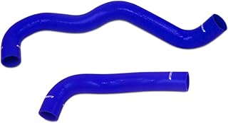 Mishimoto MMHOSE-F250D-03BL Silicone Radiator Hose Kit Compatible With Ford 6.0 Powerstroke 2003-2004 Blue