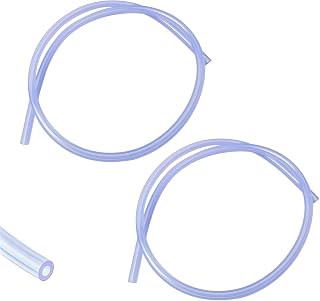 Nitro RC Fuel Line for Fuel Tube Pipe for Nitro RC Engine Models 2 Pack | Blue 2' Silicone Fuel Resistant Fuel Tube Pipe for RC Fuel Line Replacement Accessory for RC Trucks,Buggies & Hobby Models