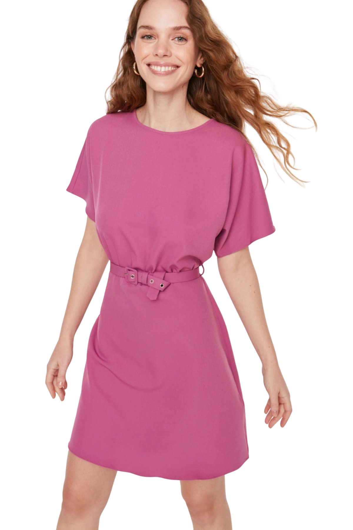 Trendyol Abito da Donna Mini A-Line Regular Fit Abito da Donna Mini A-Line Regul