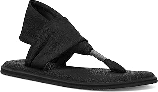 Sanuk Women's Yoga Sling 2 | Yoga Mat Footbed | Sandals for Women | Yoga Sandals For Women| Two-Way Stretch Upper