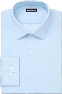 Van Heusen Men's Dress Shirt Slim Fit Comfort Performance Stretch