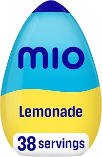 mio Liquid Water Enhancer, Lemonade, 3.24 fl oz | Zero Sugar & Zero Calories, Squeeze to Control Flavor Intensity, Water Flavoring for All-Day Hydration, On-the-Go