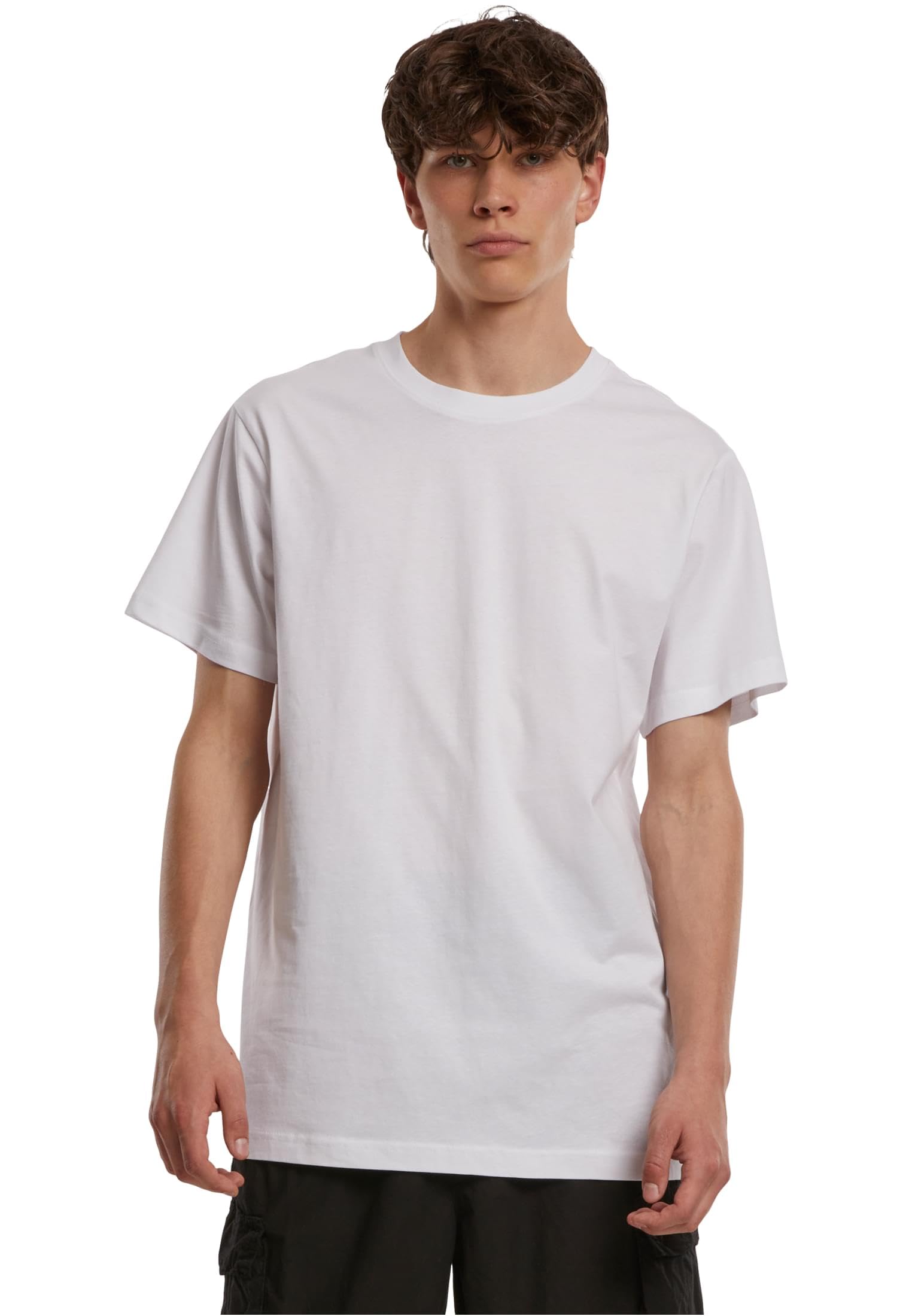 Build Your Brand Men's T-Shirt Round Neck Pack of 1/3/5