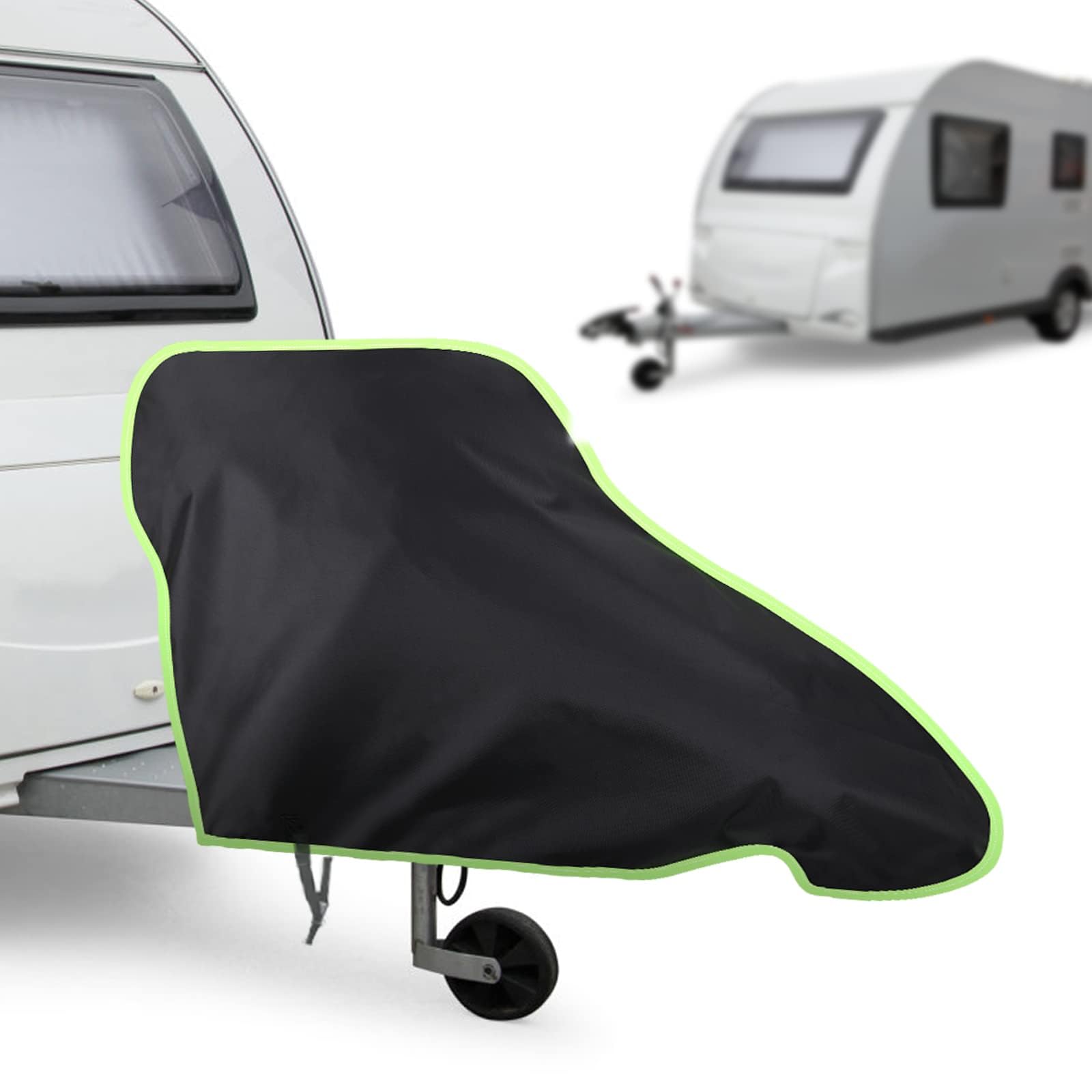 URAQT Tow Hitch Cover - Universal Waterproof Caravan Hitch Cover With Strap, Sui