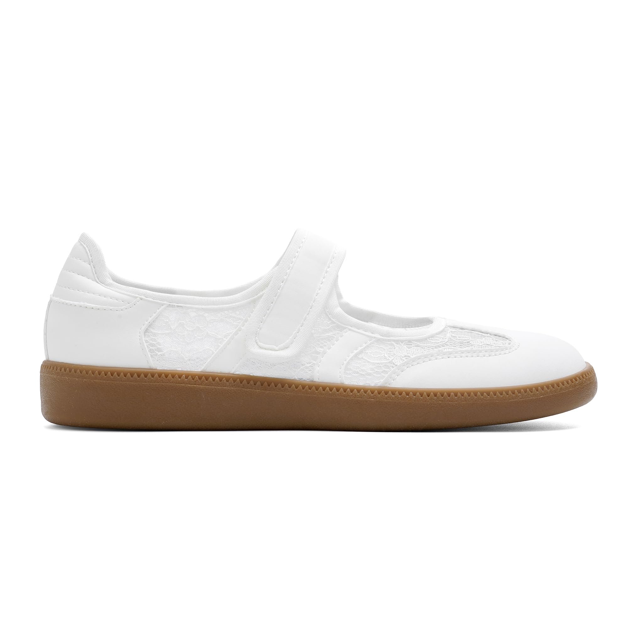 Mary Jane Sneakers for Women Slip on Ballet Flats Walking Retro Sneakers
