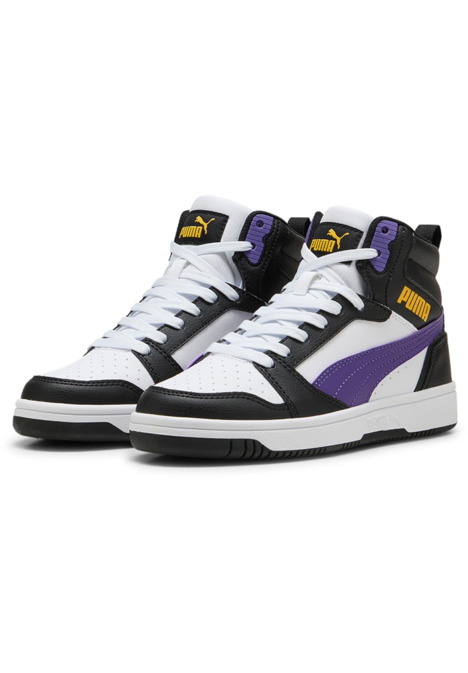 PUMA Unisex Kinder Rebound Layup Mid Shoes Sneaker