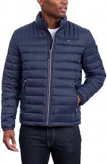 Tommy Hilfiger Men's Performance Faux Memory Bomber Jacket Transitional Jacket