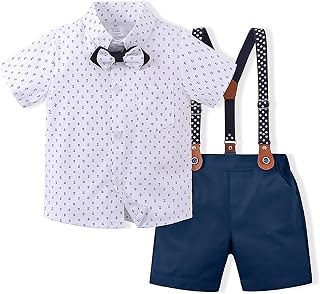 Volunboy Baby Boy Summer Beach Formal Wedding Gentleman Dress Clothes
