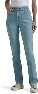 Lee Womens Ultra Lux Comfort with Flex Motion Straight Leg JeanJeans