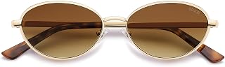 SOJOS Trendy Oval Cat Eye Polarized Sunglasses for Women Men, Chic 80s 90s Retro Fashion Sunnies SJ1279