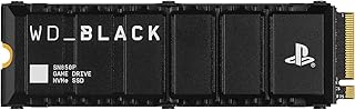 WD_BLACK 1TB SN850P NVMe M.2 SSD Officially Licensed Storage Expansion for PS5 Consoles, up to 7,300MB/s, with heatsink - WDBBYV0010BNC-WRSN