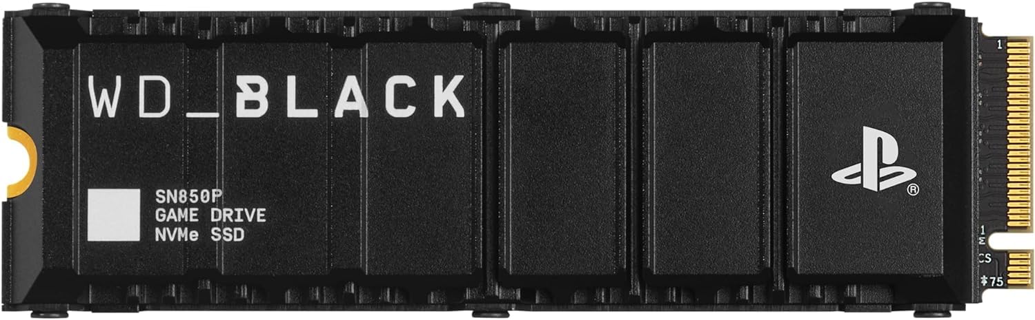 WD_BLACK 1TB SN850P NVMe M.2 SSD Officially Licensed Storage Expansion for PS5 C