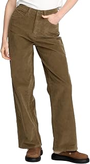 Volcom Women's Stoned Boyfriend High-Rise Denim Jeans – Baggy Fit with Zipper Fly and Signature Branding