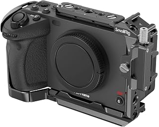 SmallRig Cage for Sony FX30 FX3 FX3A with Cable Clamp for HDMI | Classic Bright Black Surface, Included Cold Shoe and NATO Rail, Modular Design Compatible with Original XLR Handle