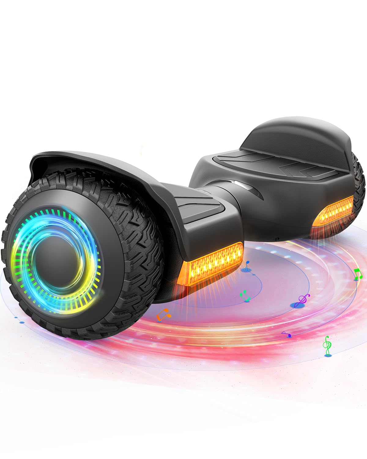 Gyroor Hoverboard G13 All-Terrain Off-Road Bluetooth LED Lights for Kids | UL 22