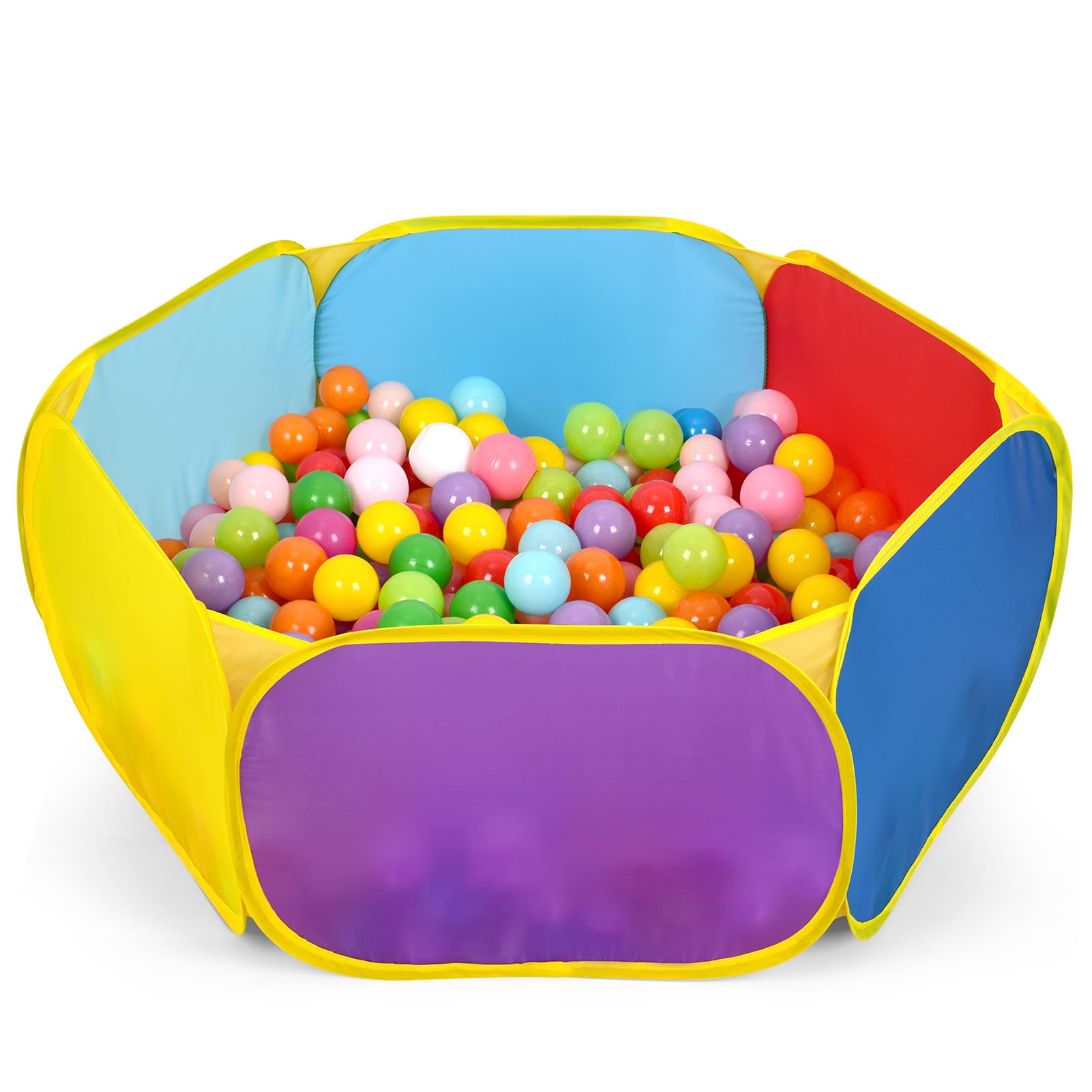 Eocolz Kids Ball Pit Large Pop Up Childrens Ball Pits Tent for Toddlers Playhous