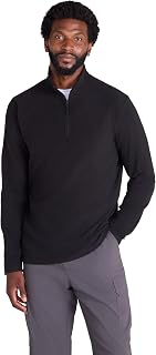 Mountain Warehouse Camber Mens Half-Zip Fleece Jumper | Lightweight, Breathable Anti-Pill Mens Top with Microfleece for Warmth & Comfort, Ideal for Layering & Everyday Casual Wear