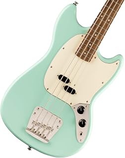 Squier Classic Vibe 50s Mustang Bass, Surf Green, Laurel Fingerboard