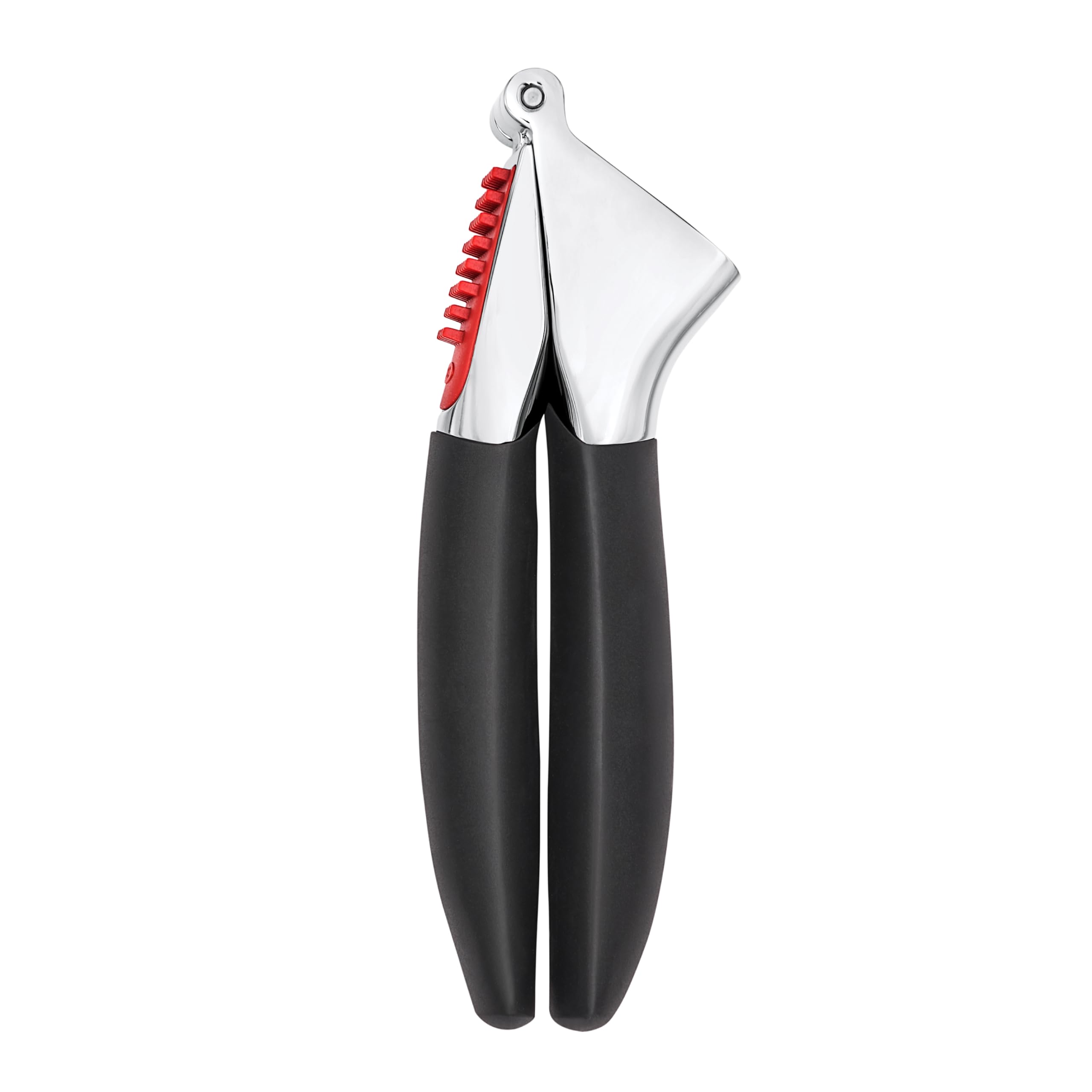 OXO Good Grips Garlic Press, Easy to squeeze & Self Cleaning Tool, Black | Garli