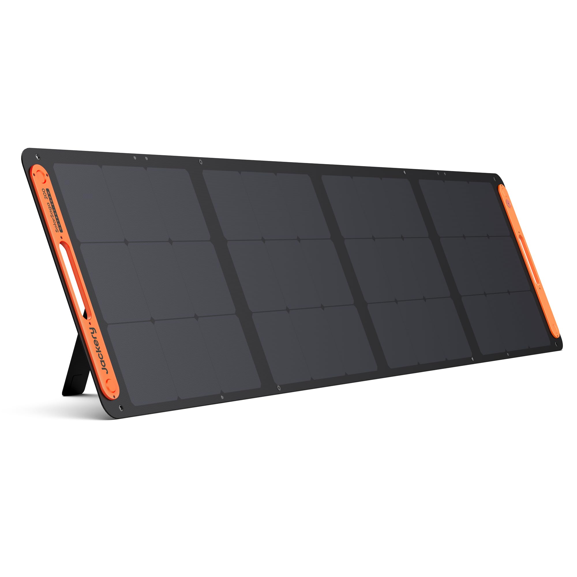 Jackery SolarSaga 200W Portable Solar Panel,IP68 Foldable Bifacial Solar Panels,