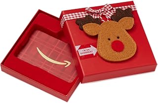 Amazon.ca Gift Card for any amount in a Reindeer Ornament Box