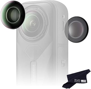 Insta360 X5 Replacement Lens Complete Kit | with 2× Official Replaceable Lenses for Insta360 X5, Plus Tools to Replace and Clean the Lens