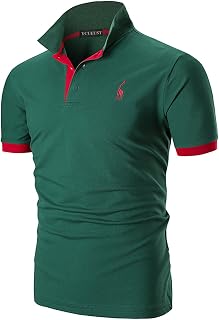 Men's Cotton Short Sleeve Polo Shirt