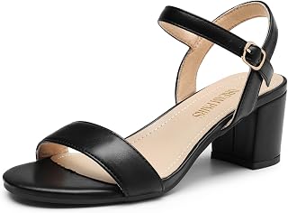 DREAM PAIRS Women's Heeled Dress Sandal