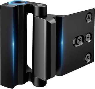 Door Locks for Front Door Safety High Home Security Door Lock Reinforcement | Withstand 800 lbs, Child Proof Door Locks Night Top Flip Latch and 8 Screws Inward Swinging Doors Only, Defend Patio Bedroom