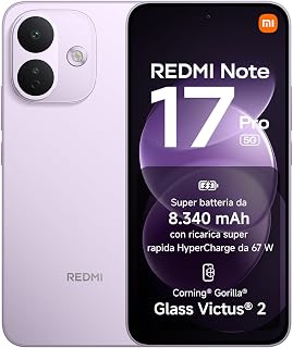 REDMI Note 17 Pro 5G, Smartphone 8+512GB, Purple, 8340mAh Battery