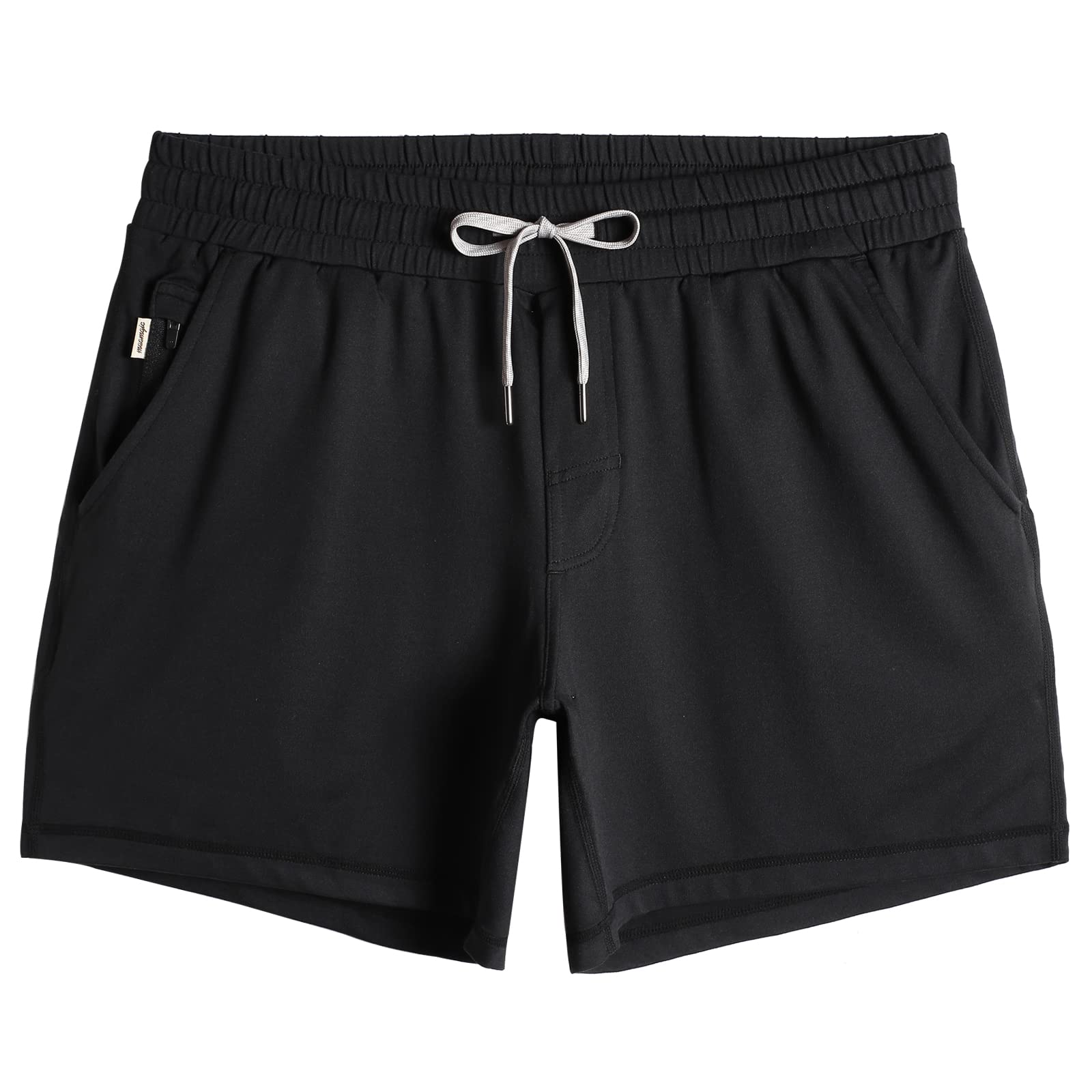 maamgic Mens Workout Shorts 5" Soft Stretch Running Gym Athletic Shorts